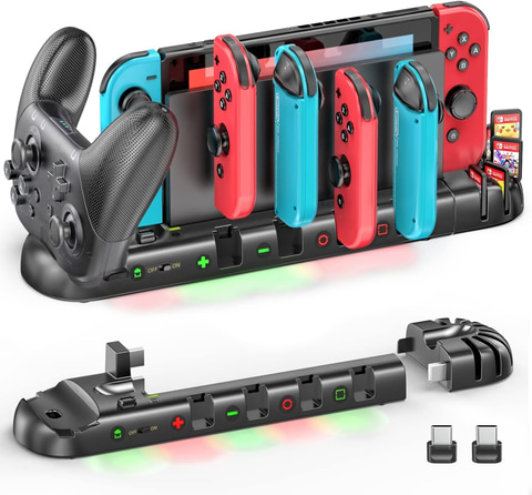 Amazonタイムセール祭り」開催中！ Nintendo SwitchのJoy-Con充電