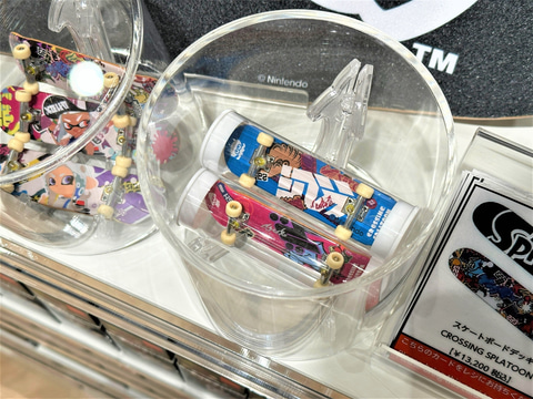 Nintendo OSAKA】「スプラトゥーン」のスケボーデッキ登場！ TOKYO展開