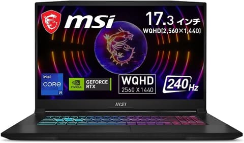 Amazon初売りセール】MSIのRTX 40シリーズ搭載ゲーミングノートPCなど