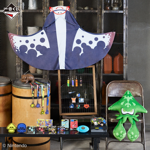 スプラ3」の一番くじ第二弾が2月9日発売決定！ 判定シーンを再現した