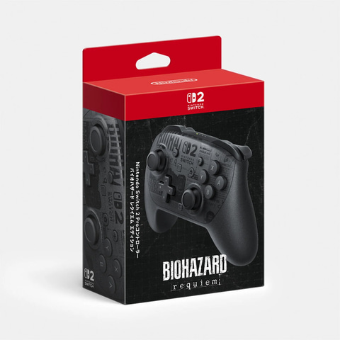 バイオハザード レクイエム」をモチーフにした特別デザインのSwitch2用