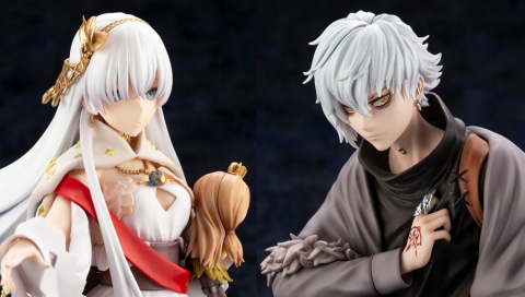 FGO」より、アナスタシアとカドック・ゼムルプスのフィギュアが