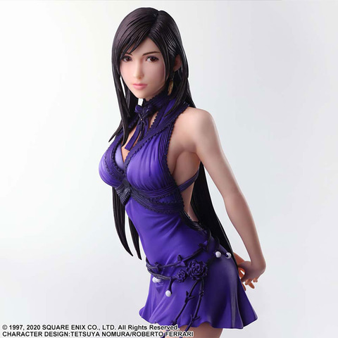 露出度高めなドレス姿！ 「FFVII REMAKE」よりティファのフィギュア2種