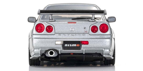 京商、日産のスポーツカー「スカイラインGT-R R34 ニスモ」を再現した