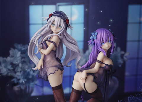 ネプテューヌ」より「パープルハート」と「ブラックハート」がベビー