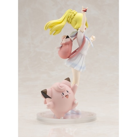 ポケモンセンターオンライン、フィギュア「がんばリーリエ&ピッピ」と