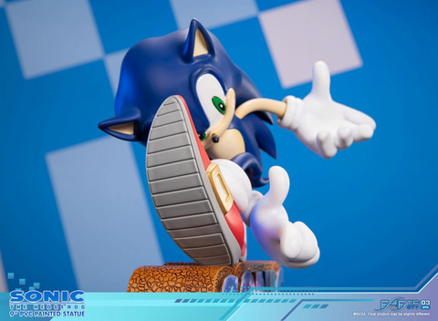 ソニックアドベンチャー」のメインビジュアルを再現！ フィギュア