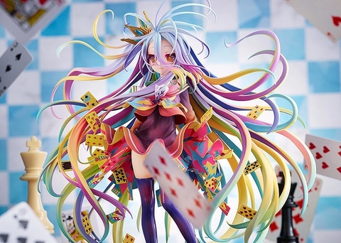 ノーゲーム・ノーライフ」の主人公「白」1/7スケールフィギュアが