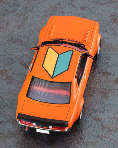 よろしくメカドック」より松桐坊主の「セリカ1600GTV」プラモデルが