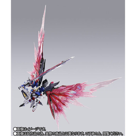METAL BUILD ストライクフリーダムガンダム」、「デスティニーガンダム