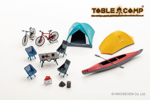 モンベルのキャンプセットが1/43ミニチュアに！ 8～9月発売 - HOBBY Watch