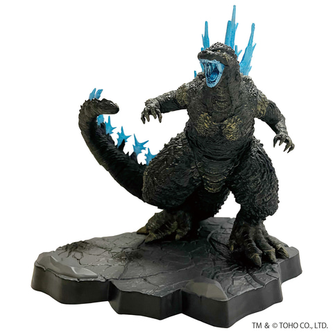リアルな造形のゴジラのモバイルスタンド「DESKTOP MONSTER ゴジラ」が