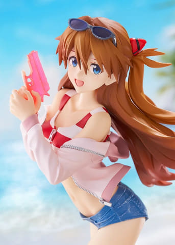 ヱヴァンゲリヲン新劇場版」より水着姿のアスカとレイが「POP UP