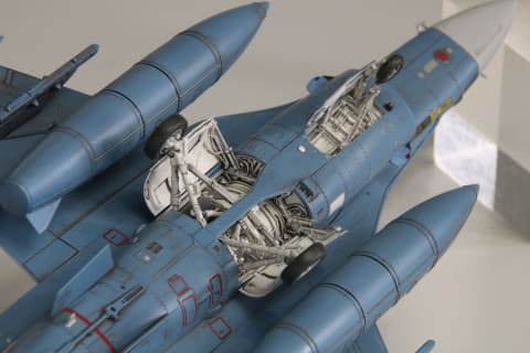 ファインモールド、「1/72 航空自衛隊 F-2A戦闘機」、「1/72 航空