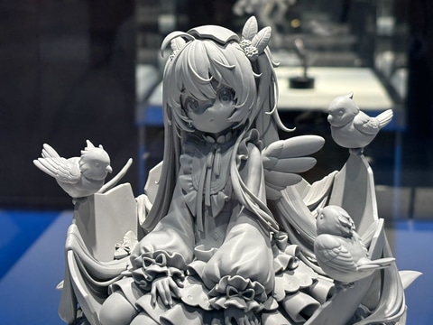 17周年Ver.など3種の初音ミク新作フィギュアが海洋堂ブースにて展示