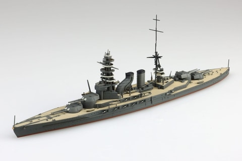 アオシマ、1/700ウォーターライン「日本海軍 戦艦 陸奥」など4製品を1