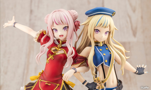 コトブキヤ、VTuber 田中ヒメさん＆鈴木ヒナさんのフィギュア