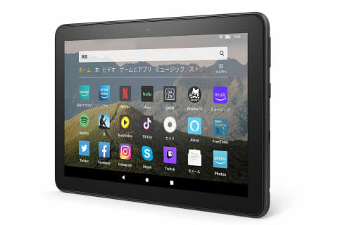 新Fire HD 8タブレット発売。性能強化でType-C対応。“Plus”は