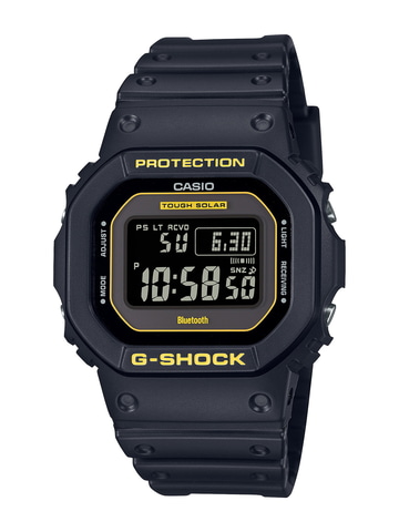 G-SHOCK、ブラックにイエローの“警戒色”を加えた5モデル - Impress Watch