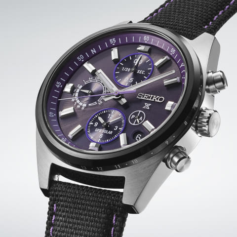 セイコー、紫の限定クロノグラフ 「東京2025世界陸上」記念 - Impress