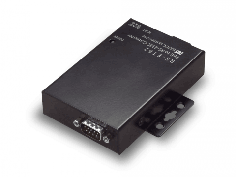 RS-232C機器とEthernet経由で通信できるPoE対応コンバーター「RS-ET62