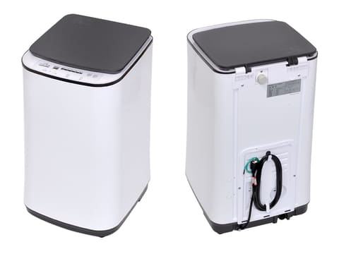 サンコー、最大80℃の熱水で洗える小型全自動洗濯機 - 家電 Watch