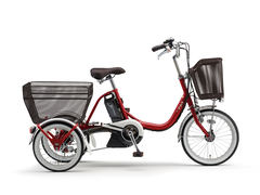 ヤマハ、積載性に優れた三輪の電動アシスト自転車「PAS ワゴン
