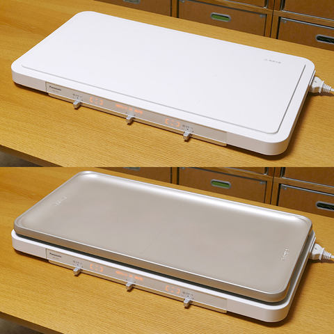 すっきりデザインで出しっぱなしOK! 2口IH調理器としても毎日使いたい