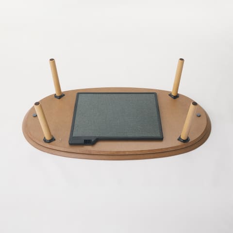 無印良品、1年中使えるデザインのこたつ。楕円や正方形など4タイプ