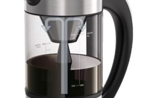 噴水のようなドリップで好みの味に「ファウンテン コーヒーメーカー