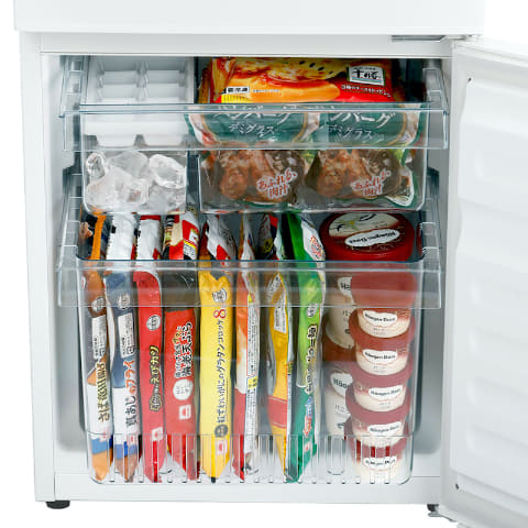 ツインバード、一人暮らし向けの2ドア冷凍冷蔵庫。静音性や省エネ性能