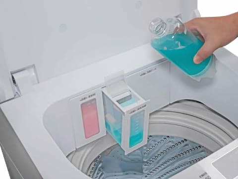 エディオン、レトロデザインの7kg全自動洗濯機。洗剤自動投入 - 家電 Watch