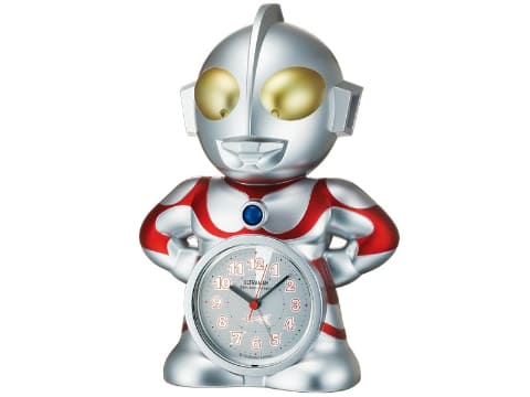 セイコー、ウルトラマン55周年記念のフィギュア型目覚まし時計 - 家電