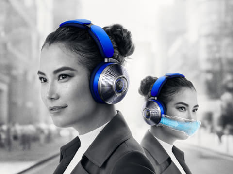 ダイソン、空気清浄ヘッドホンの仕様を明らかに - 家電 Watch