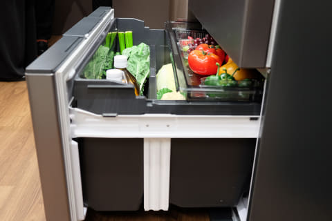 大容量×奥行きスリムな日立の冷蔵庫を見てきた。カメラ付きで食材管理