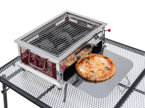 コールマン、2層で料理ができるテーブルトップグリル - 家電 Watch