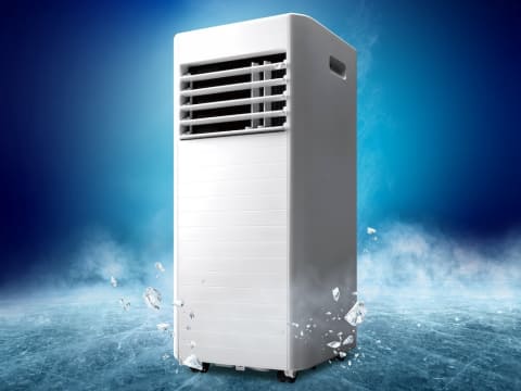 アイリスのスポットクーラー、ドアの隙間から排熱できる - 家電 Watch