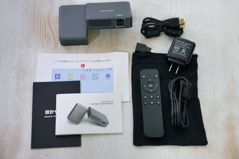 彡新品彡iOCHOW プロジェクター 小型 2800ルーメン 内蔵バッテリー 彡