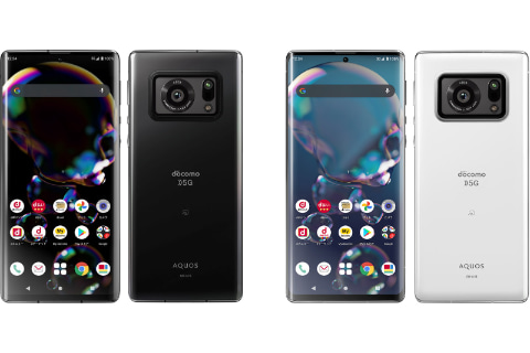 1インチセンサー搭載5Gスマホ「AQUOS R6」本日25日発売、ドコモと