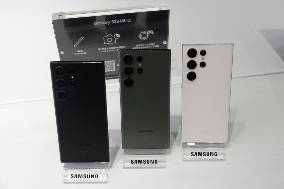 Galaxy S23 Ultra」は512GB/1TBの大容量モデルも展開、オンライン限定