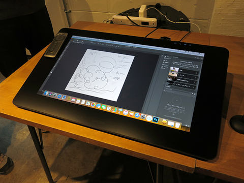ワコム、ワークステーションを内蔵できる24型4K液晶ペンタブ「Cintiq