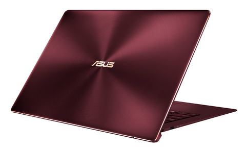 ASUS、ErgoLiftヒンジでキーボードに5.5度の角度がつく「ZenBook S