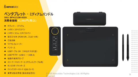 元ワコムスタッフらが作ったXencelabsのペンタブが発売 - PC Watch