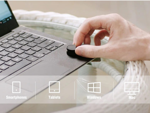 パームレストやズボンの上でも使える世界最小マウス「ZeroMouse」 - PC