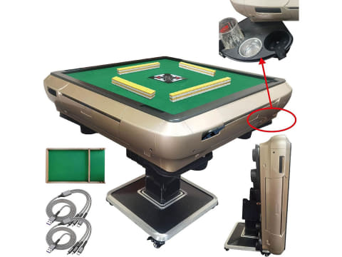 本日みつけたお買い得品】USB充電付きの全自動麻雀卓がタイムセールで7