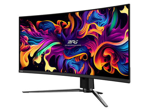 MSI、量子ドット有機EL採用で240Hz駆動の湾曲ゲーミングモニター - PC