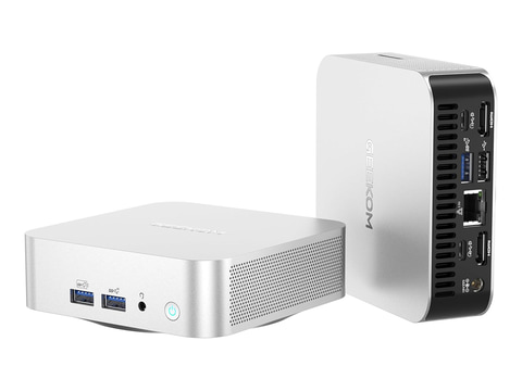 GEEKOM、4画面出力も可能なRyzen 7 6800H/32GBメモリ搭載ミニPC - PC Watch