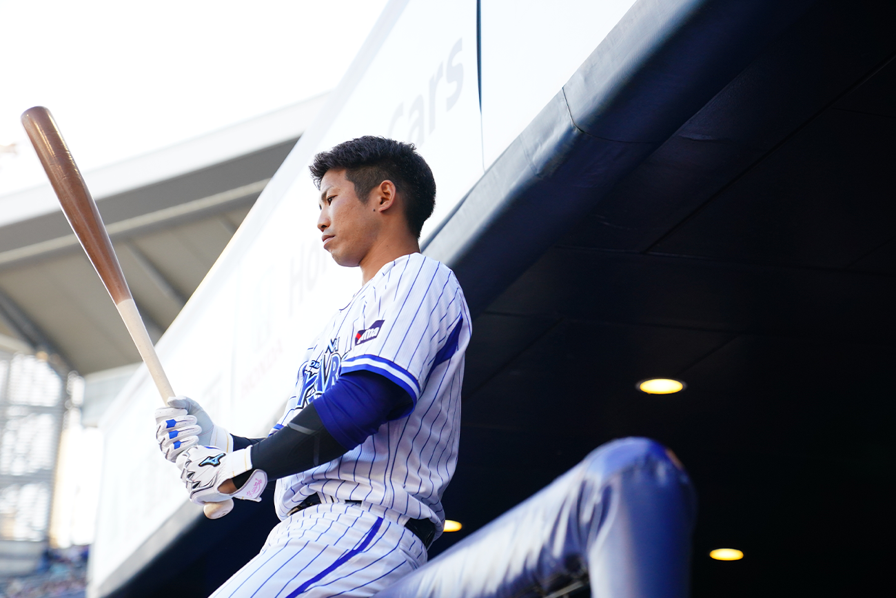 CS直前インタビュー――桑原将志「バットを振って、自らコトを起こしに