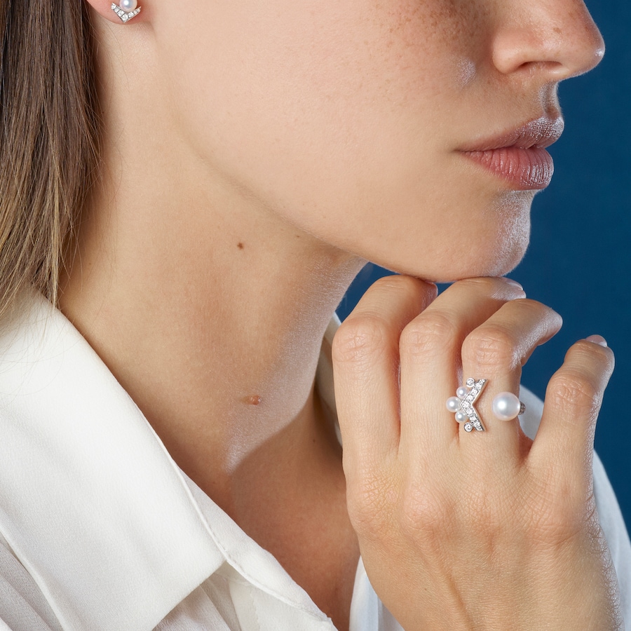 Joséphine Aigrette ring White Gold - 085044 - Chaumet