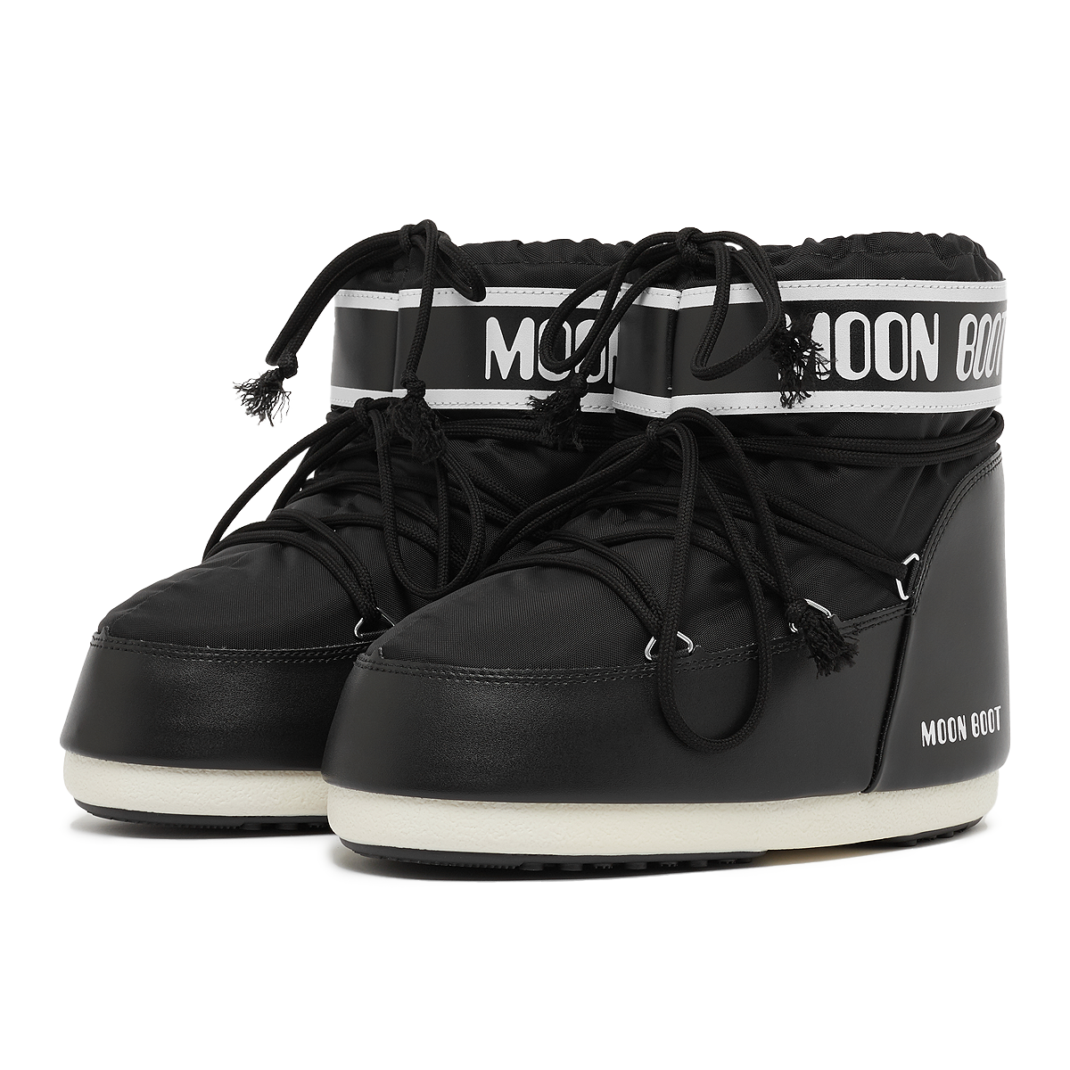 Buy Moon Boot Wmns Icon Low Nylon in black | 80D1409340-N001 | solebox